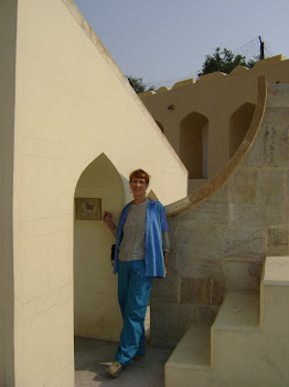 Susan at the Jaipur Observatory