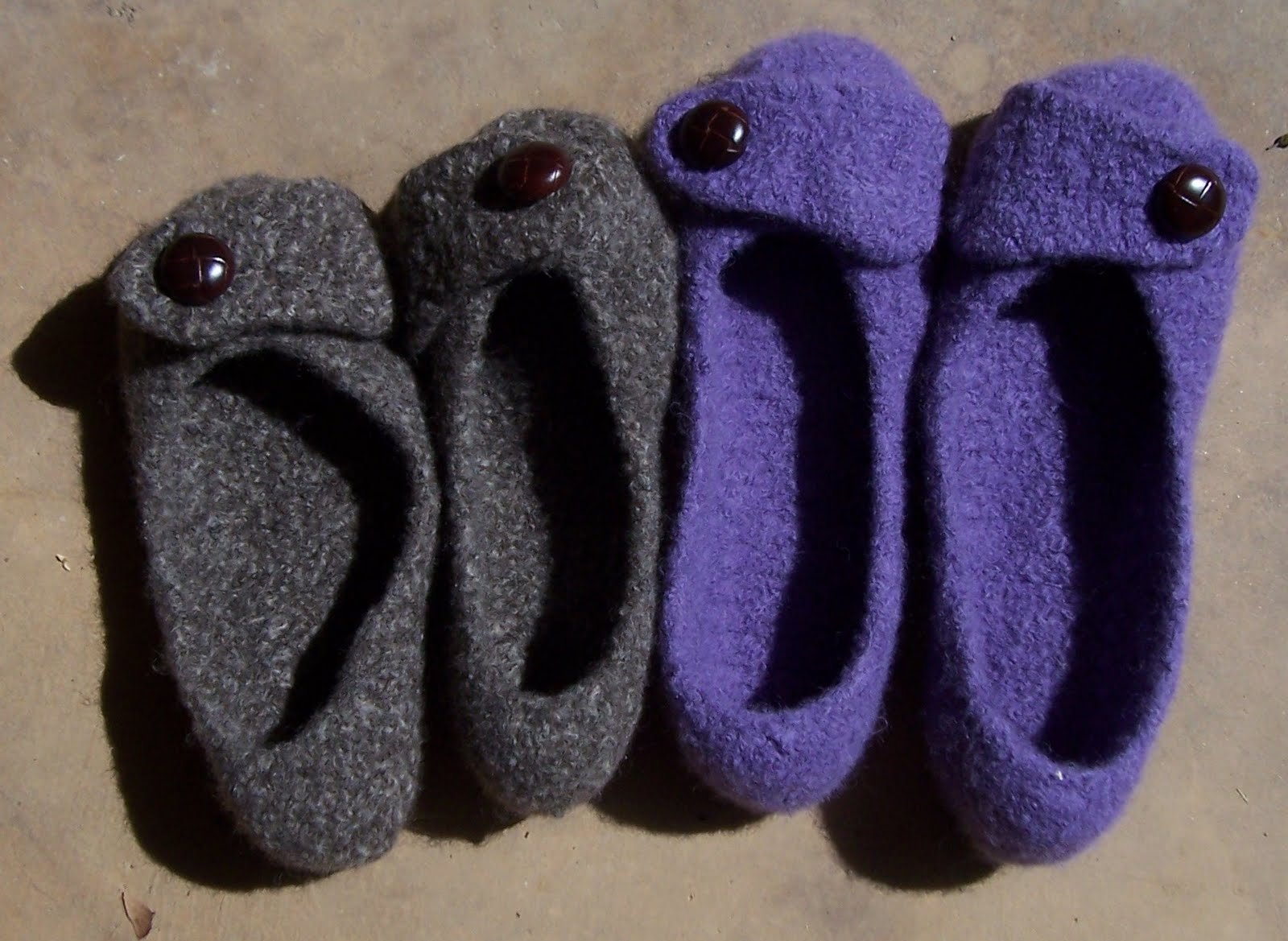 The Crafty Knitty Gritty French Press Knits Slippers