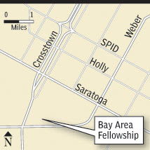 Map to Bay Area Fellowship