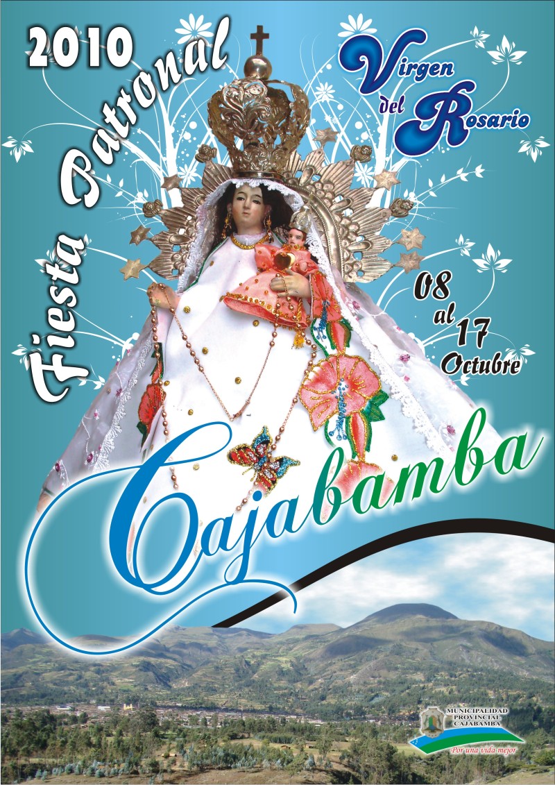 Programa oficial de la Fiesta Patronal de Cajabamba 2010