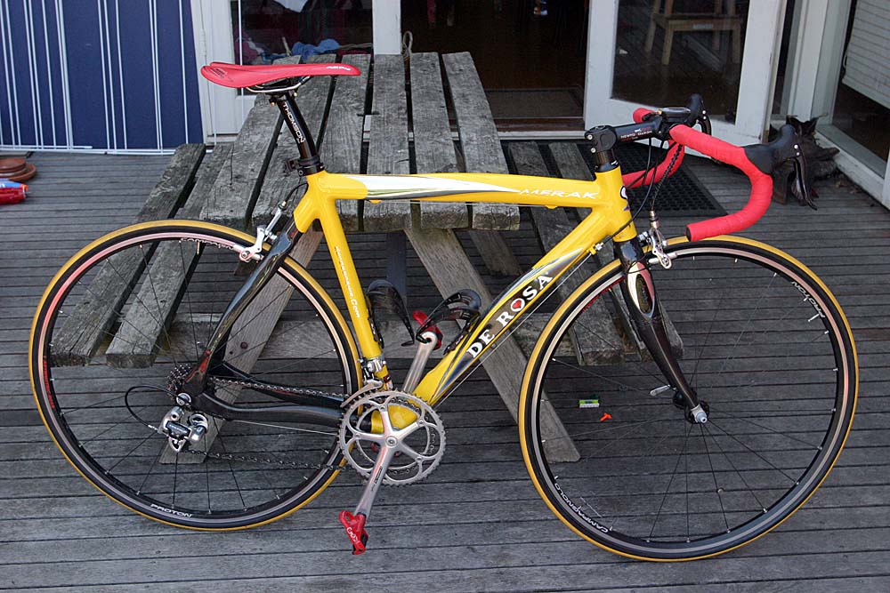 De Rosa Bicycles BIKEADELIC Yellow De Rosa Merak from Melbourne