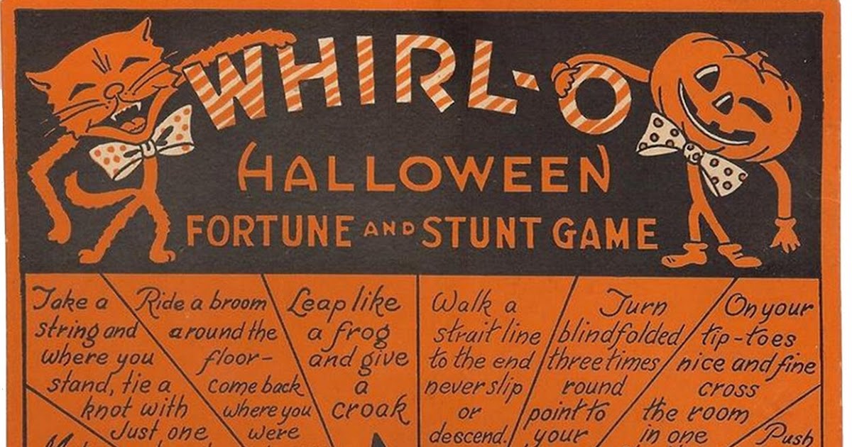 Creep Softly Studios Awesome Vintage Halloween Spinner Game
