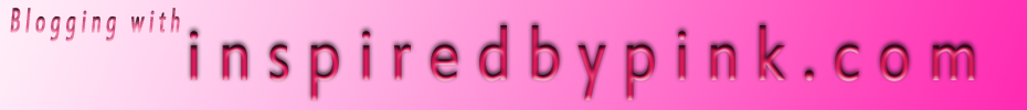 Blogging with inspiredbypink.com
