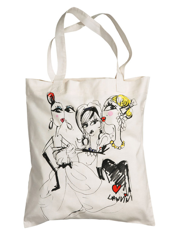 xoxo Et Cetera LANVIN for H&M Limited Edition Tote Bag