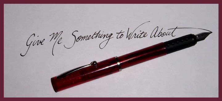 Give me something to write about!