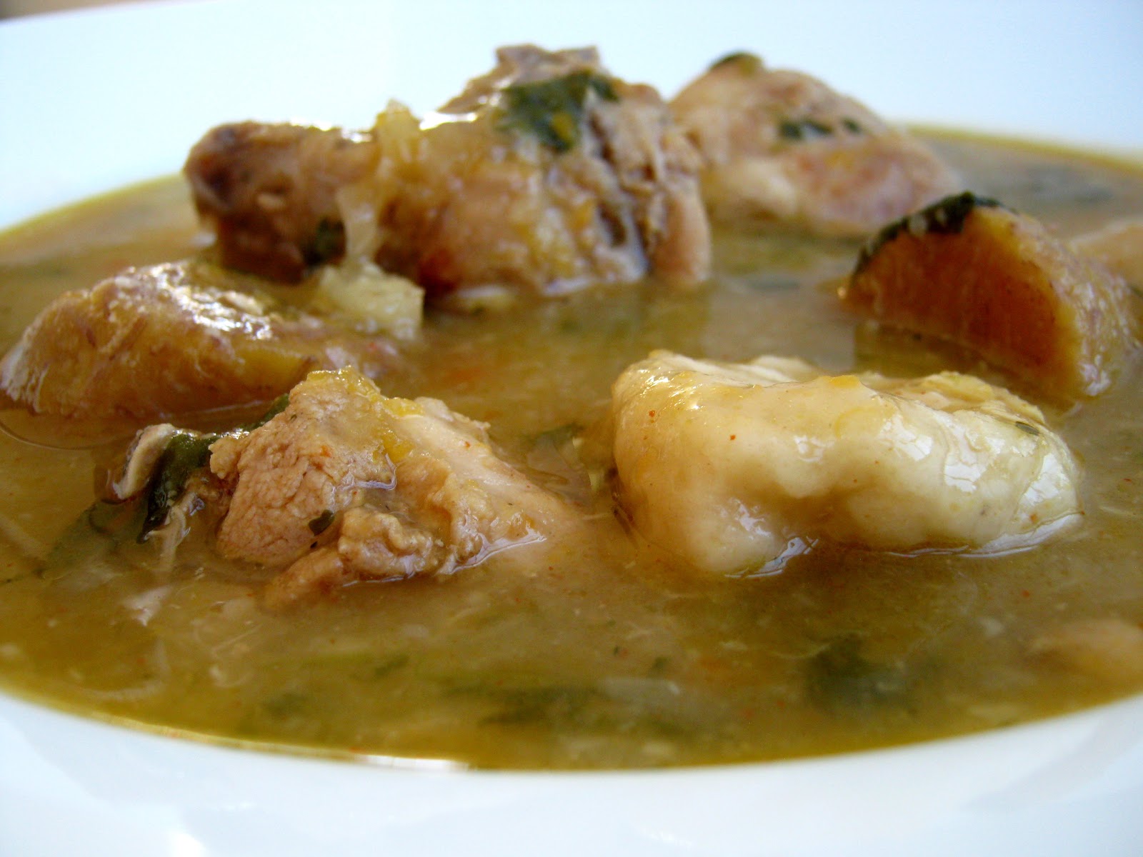 Dad's Sunday Afternoon Guyanese Chicken Soup Alica's Pepperpot
