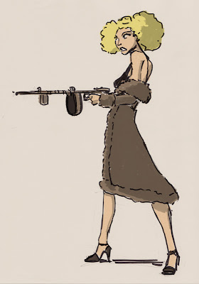 Cartoon Gangster Girls