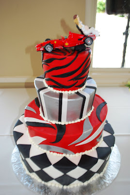 Club Bakery Birthday Cakes on Ferrari Birthday Cake