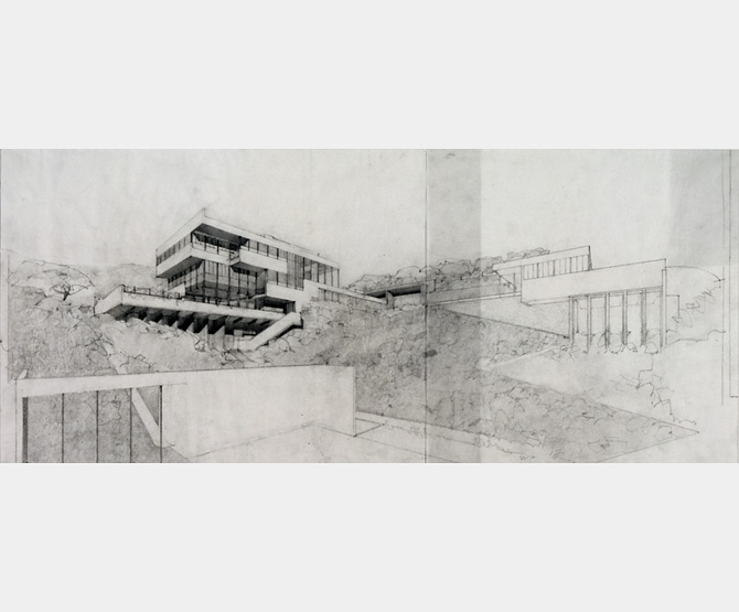  Richard Neutra Architect Sketches And Drawings with Pencil