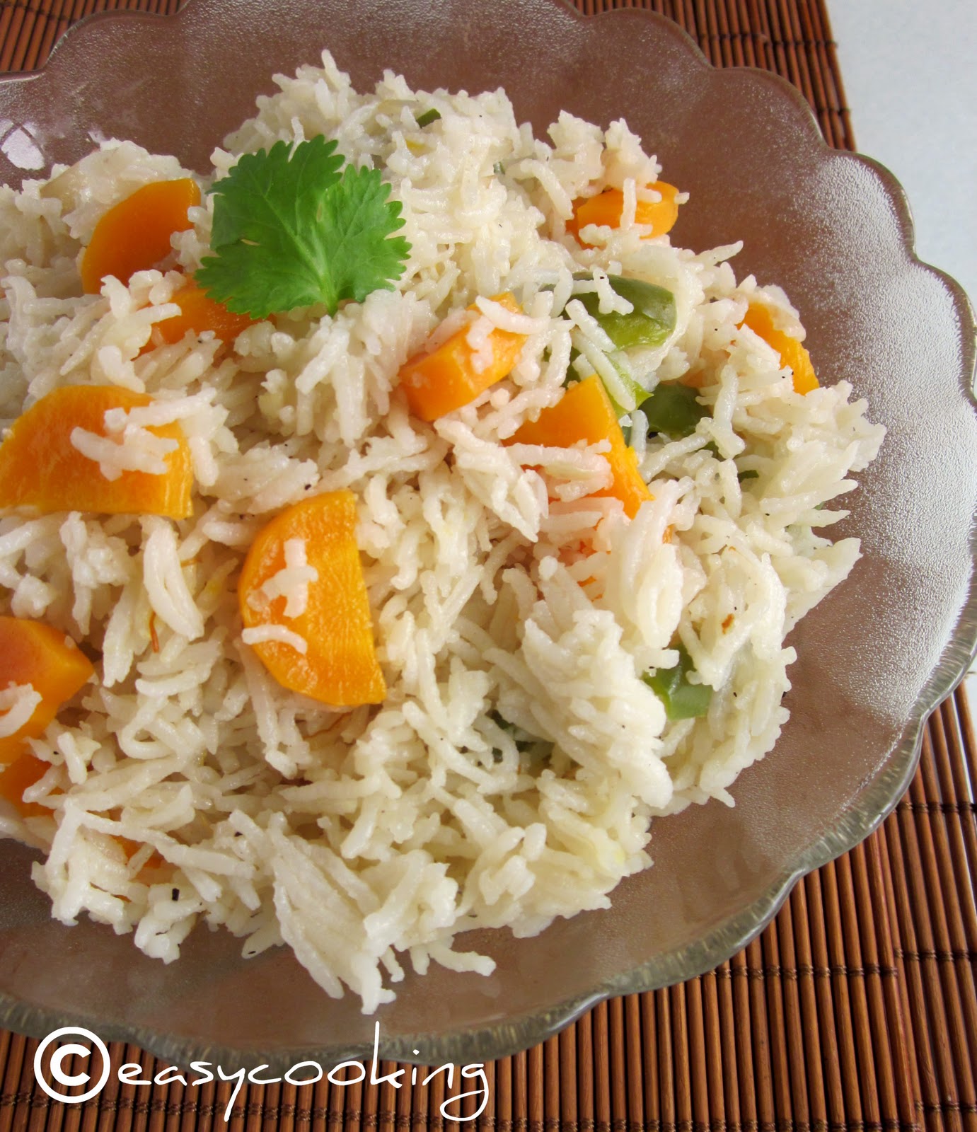 Easycooking Vegetable Ghee Rice..a perfect onepot meal!!