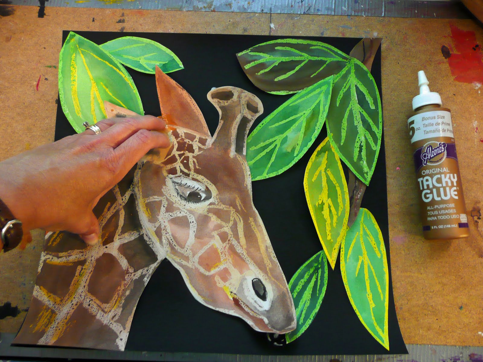 that artist woman: The Giraffe Project