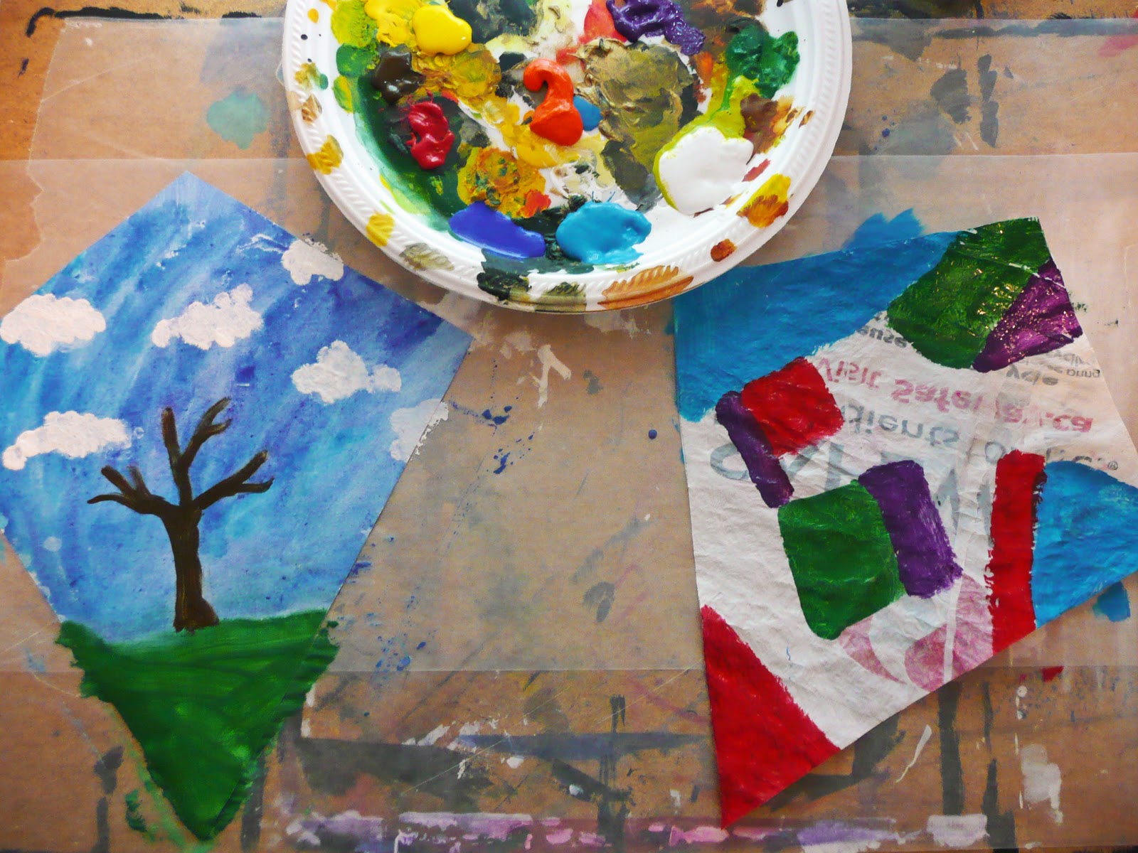 that artist woman Finger Kites