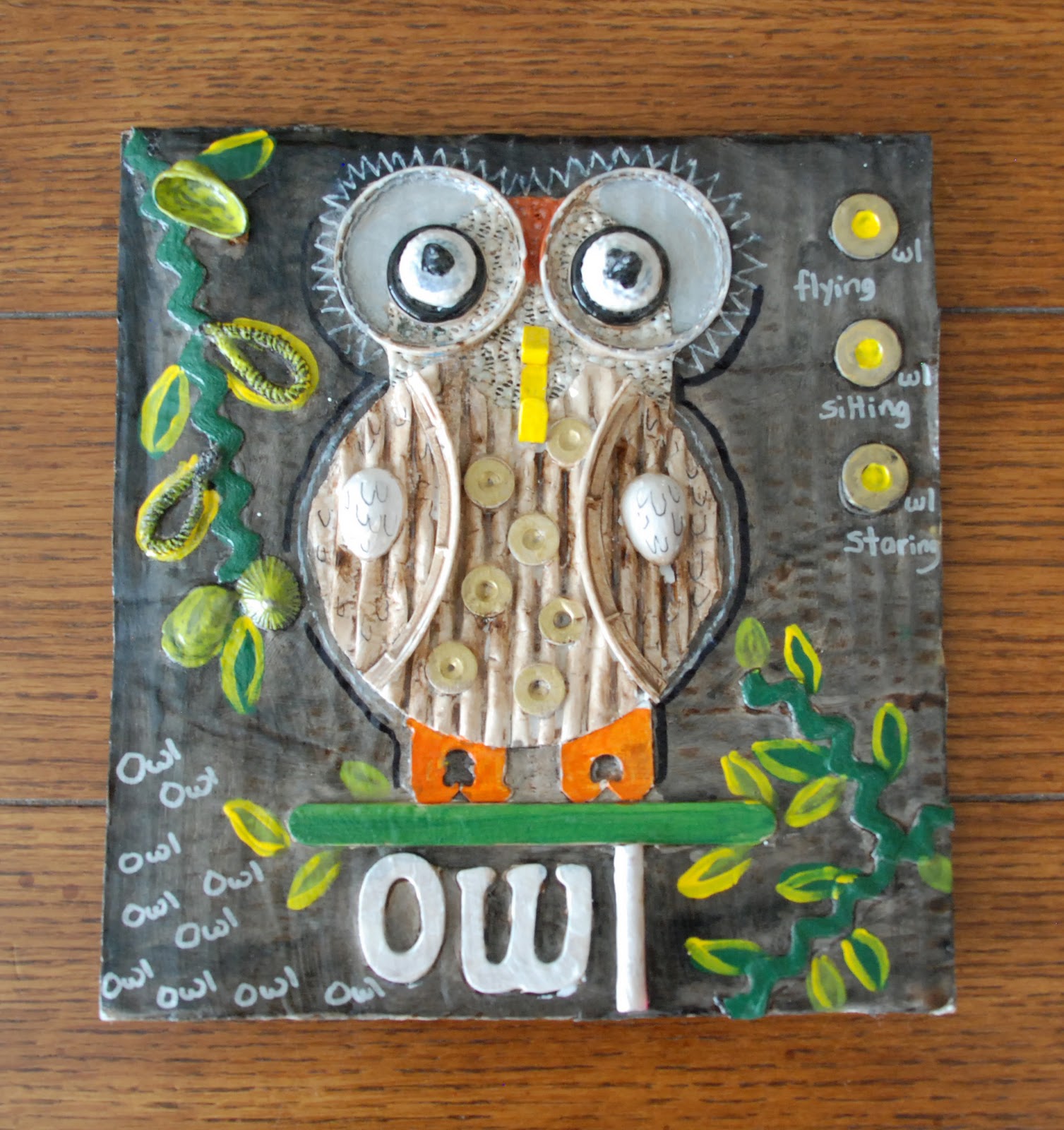 that artist woman: Owl Assemblage
