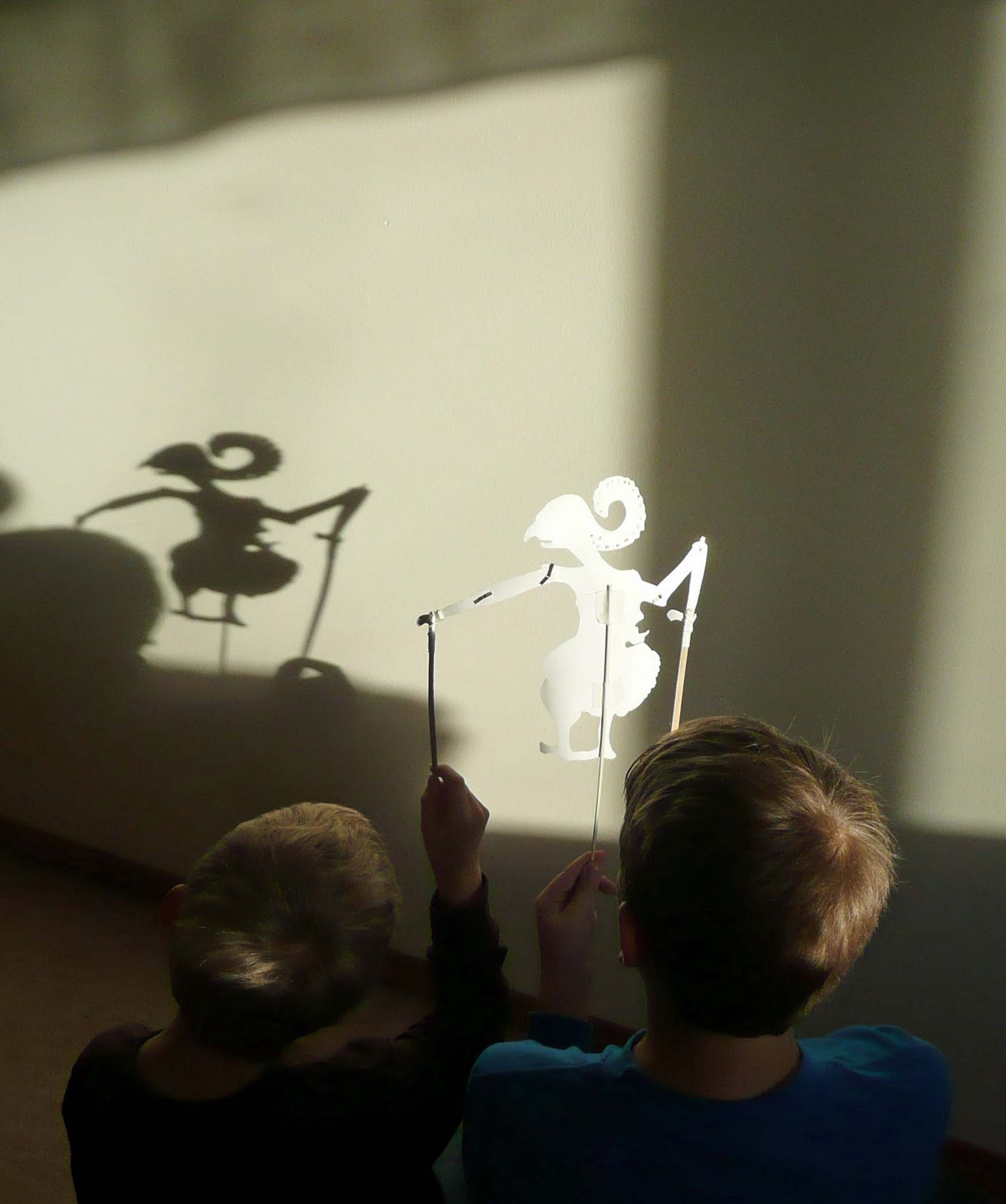 that artist woman Wayang Kulit How to Make Indonesian Shadow Puppets