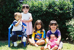 Kids at Easter in 2004