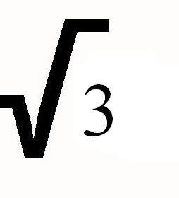 The Square Root of Three
