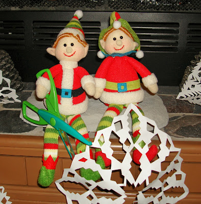 Elf Mischief - Paper Snowflakes