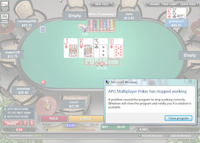 Playing a little on Action Poker