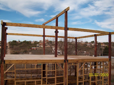 Construcción en madera: Entrepiso y Vigas para techo