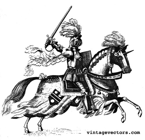 Medieval Knight Symbol