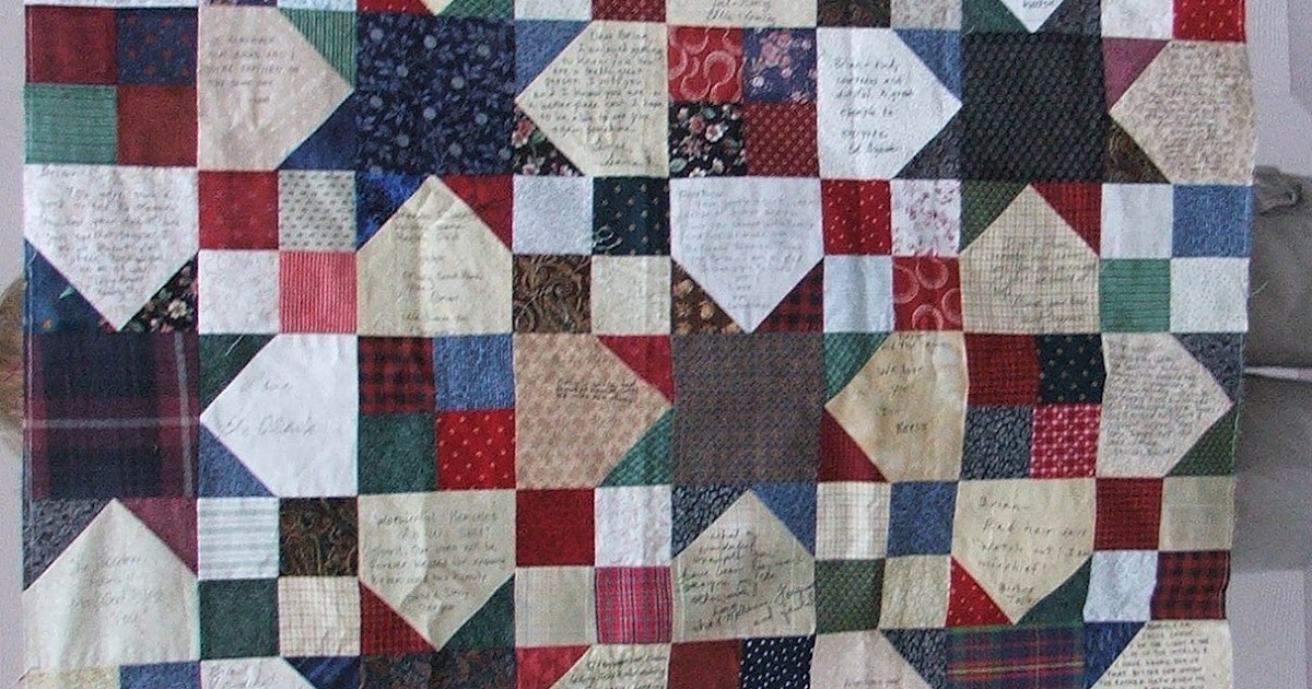 stonebelle funeral quilt