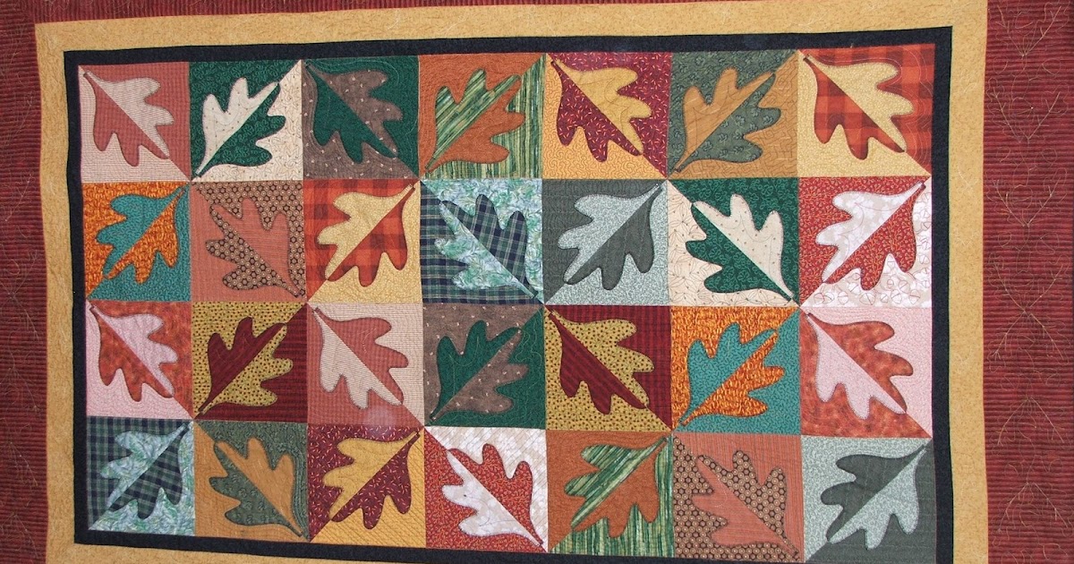 stonebelle oak leaf quilt