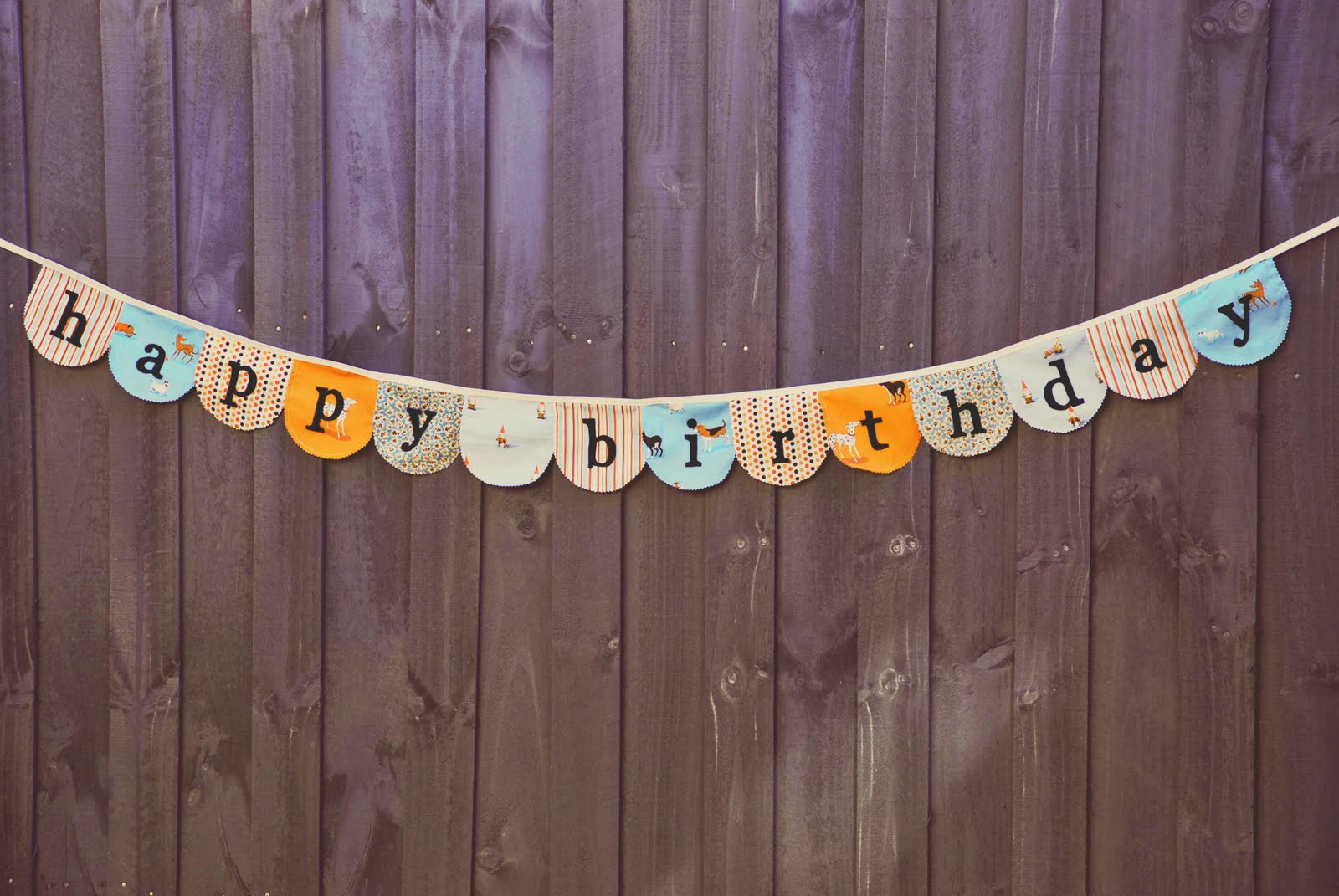 birthday bunting