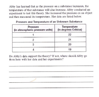 Science fcat essay answer