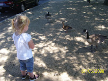 Kaylee Feeding the Ducks