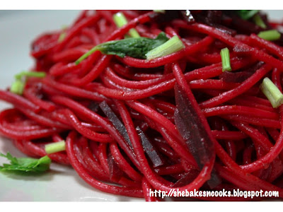 beet pasta