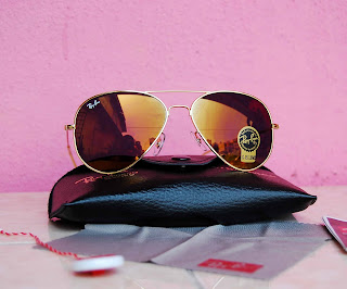 [WTS] Ray-Ban Sunglasses Gold+black+chromax2