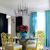 Dining Room With Yellow Chairs