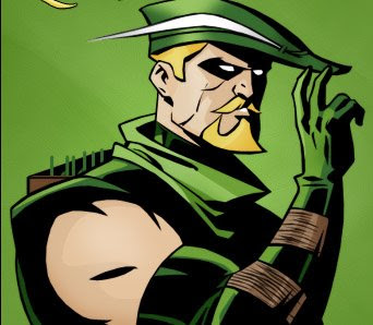 HEROES Y VILLANOS DE COMIC Flecha+verde