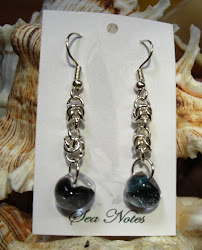 Teal tear drops,siler plated jump rings