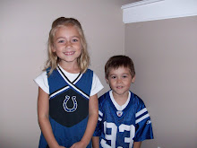 The kids are ready for the Colts game!