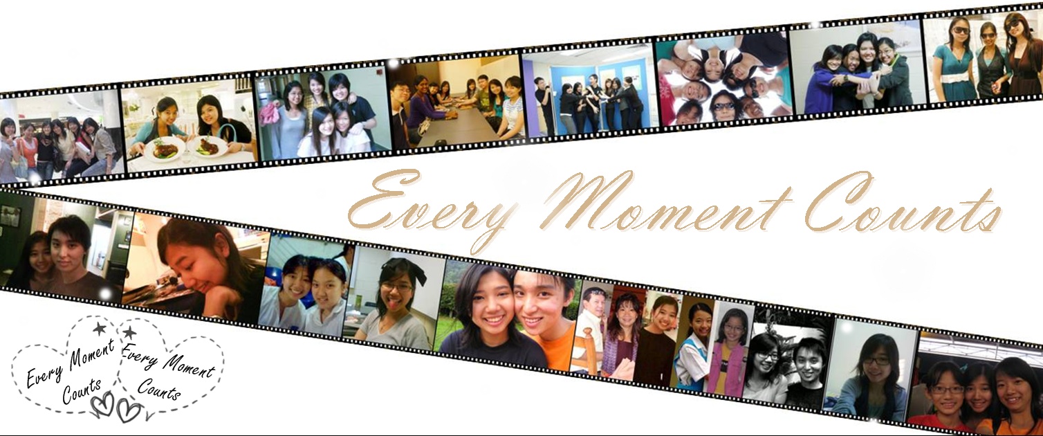 every moment counts...