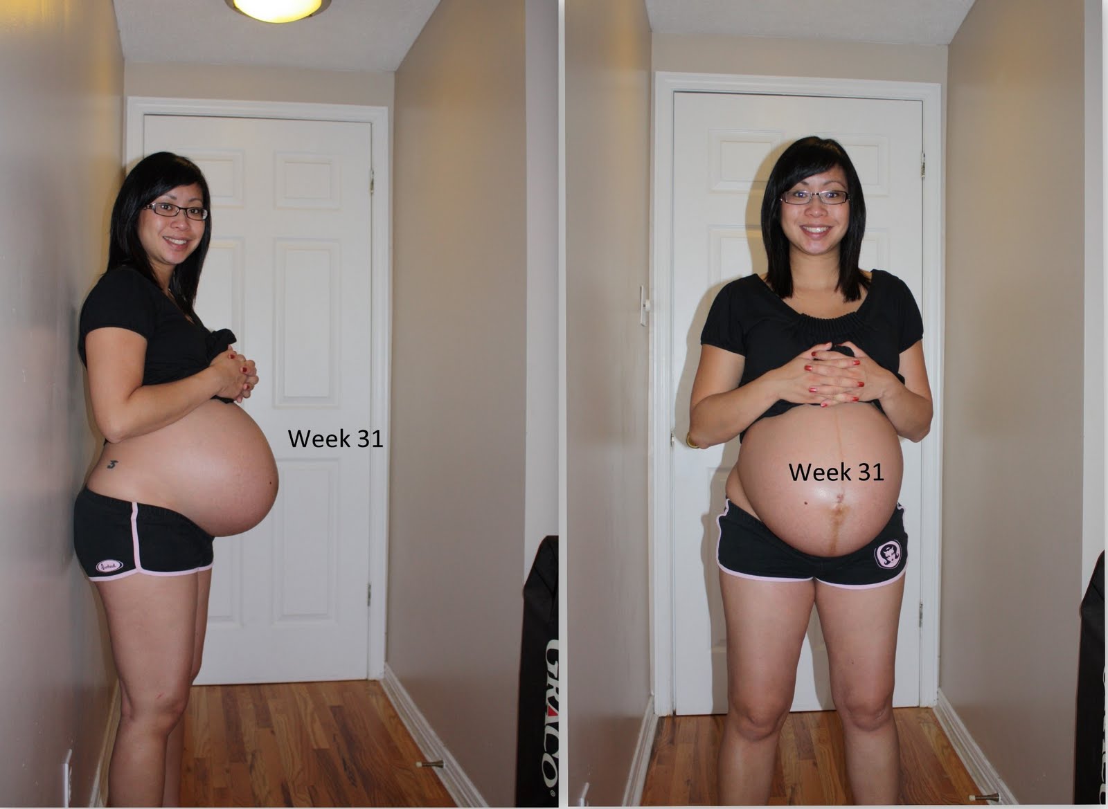 Pregnant Bellies With Twins