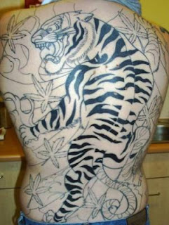 tiger tattoos, tattooing