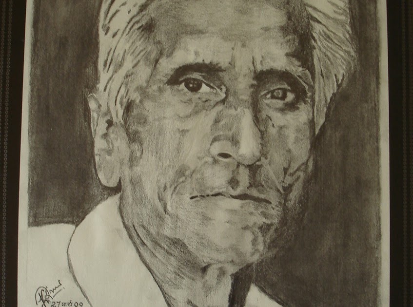 श्री गणेश लाल व्यास " उस्ताद " - एक स्केच