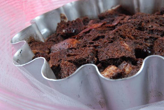 Four-Star Chocolate Bread Pudding