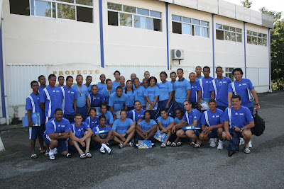 Llevan a cabo curso internacional de fútbol playa