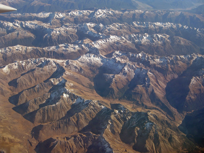 Au dessus des Spenser Mountains