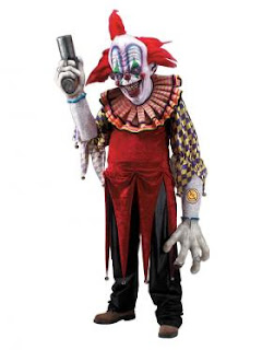 disfraz de payaso terrorífico gigante