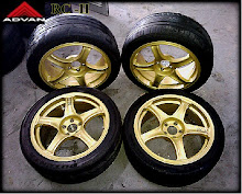 ADVAN RC-II 4ps 17X7.5+35-5X100-225-45-17 For subaru & celica