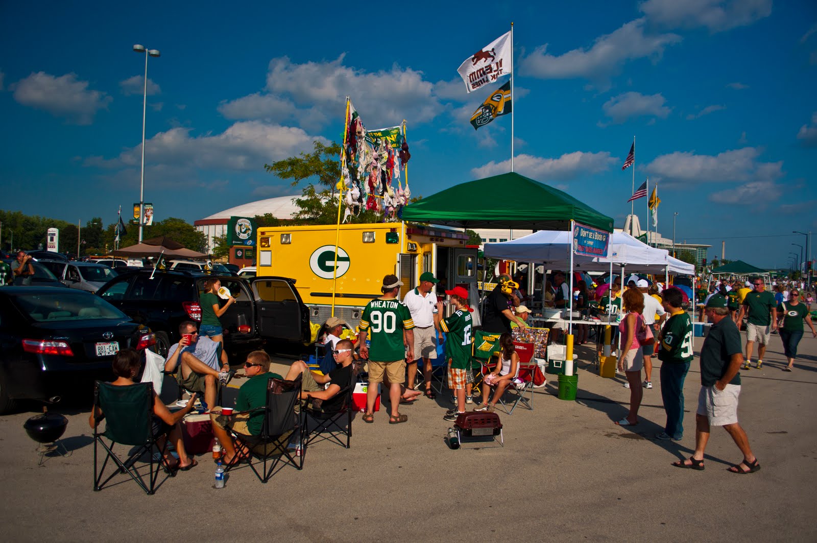 Project 365 Bonus Shots Packers Preseason Game Tailgating 8/14