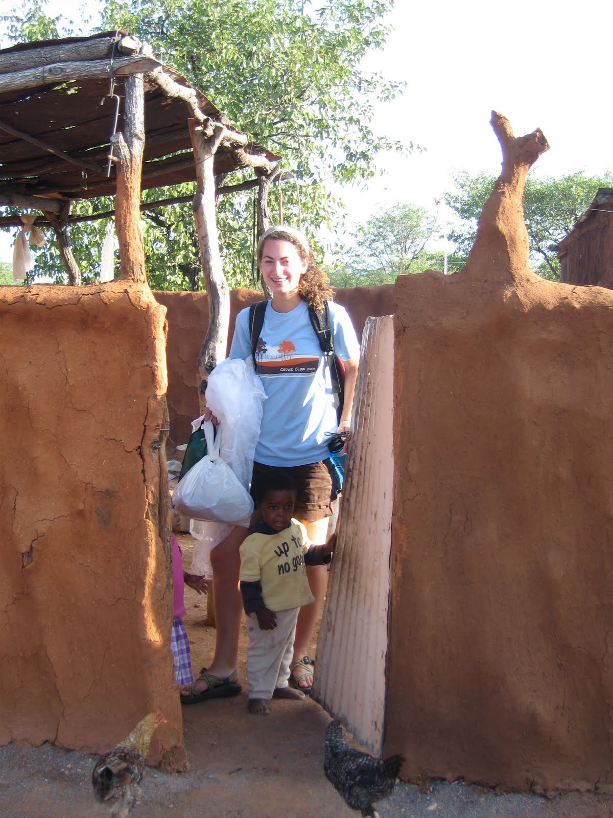 Girl Slaughtering Goat