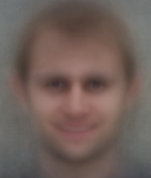 Tombone's Computer Vision Blog: my average face && second half marathon