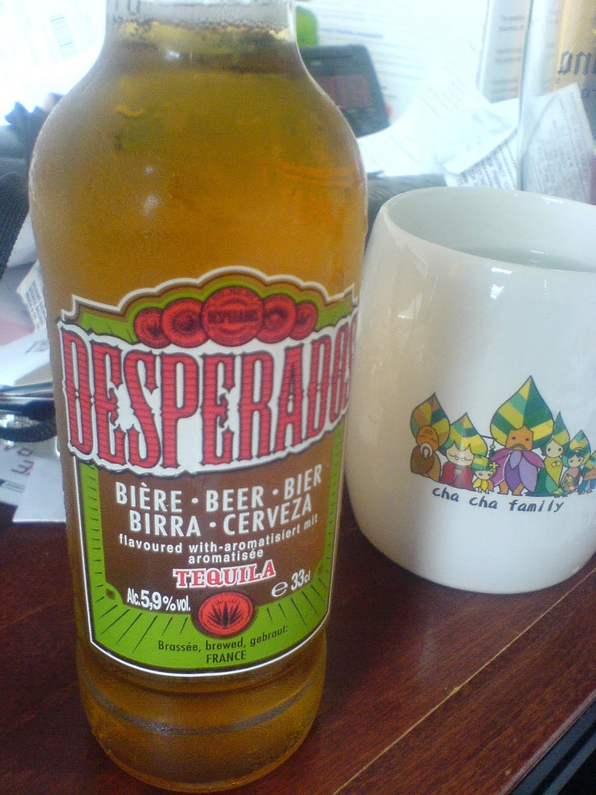 Feed Dri Desperados Tequila beer