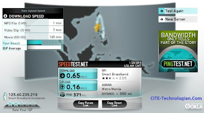 Smartbro Speedtest