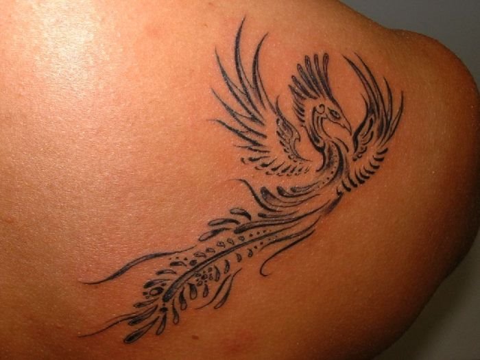 weapon of choice · chiaroscuro · Tatuagem Fenix Phoenix tattoo